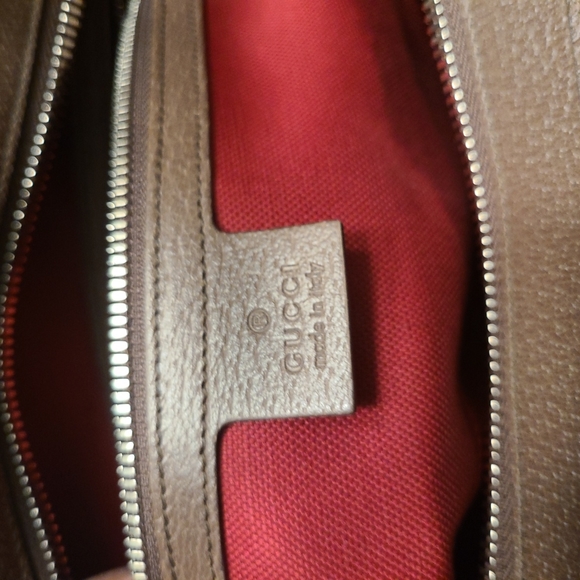 Authentic Gucci GG duffle / tote / travel case - beige - BRAND NEW NEVER USED - Picture 10 of 14